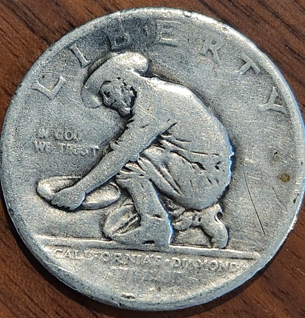 1925-California-Commemorative-Half-Dollar---Circulated!-